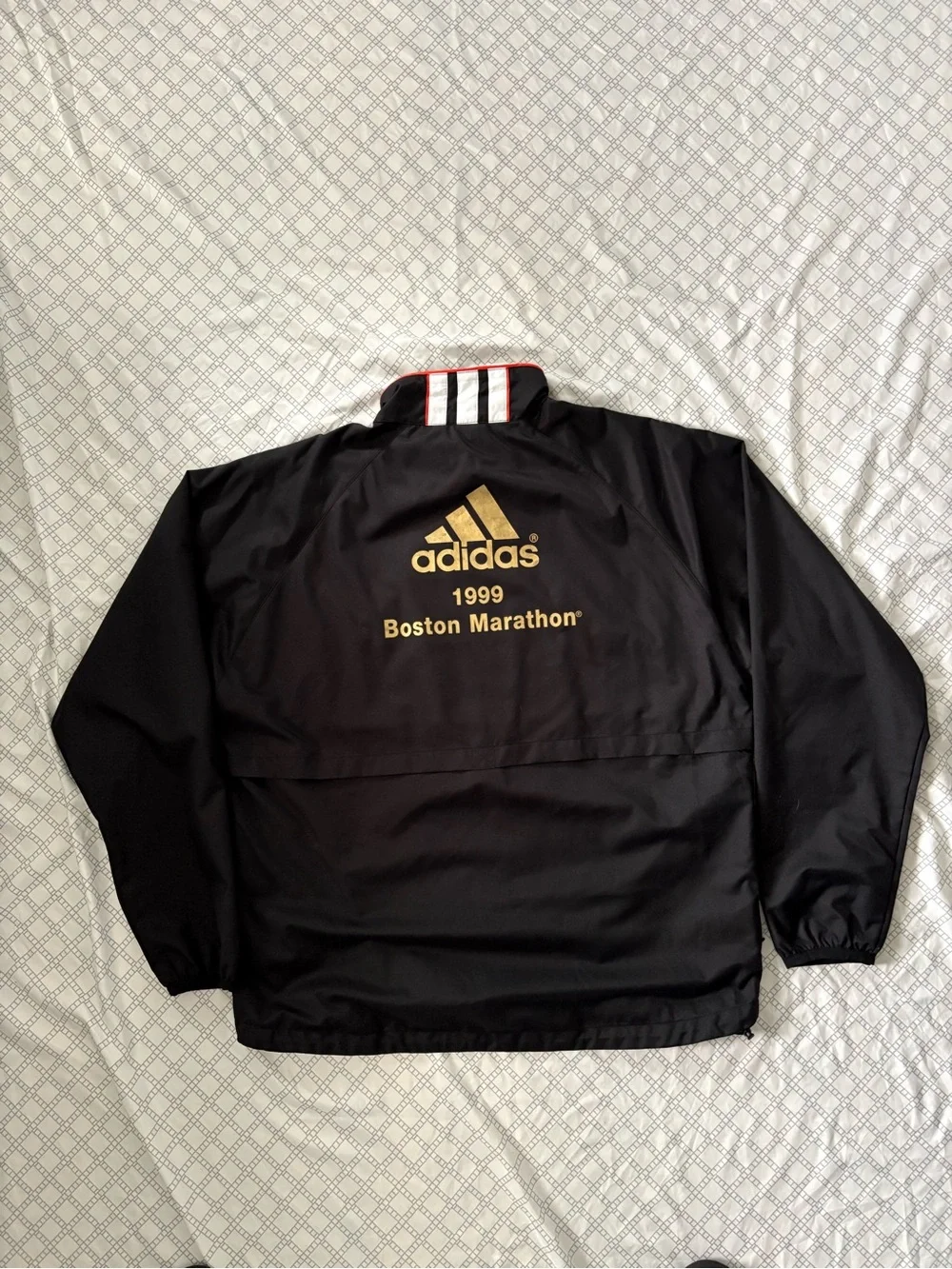 Vintage Adidas 1999 Boston Marathon Full Zip Jacket
